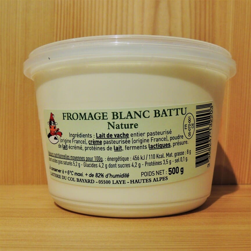 Pot De Fromage Blanc Battu Maison De Pays Du Valgaudemar