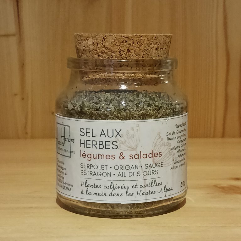 SEL aux herbes légumes et salades Maison de Pays du Valgaudemar